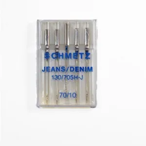70/10 Schmetz Jeans Denim Needle in a 5 Pack