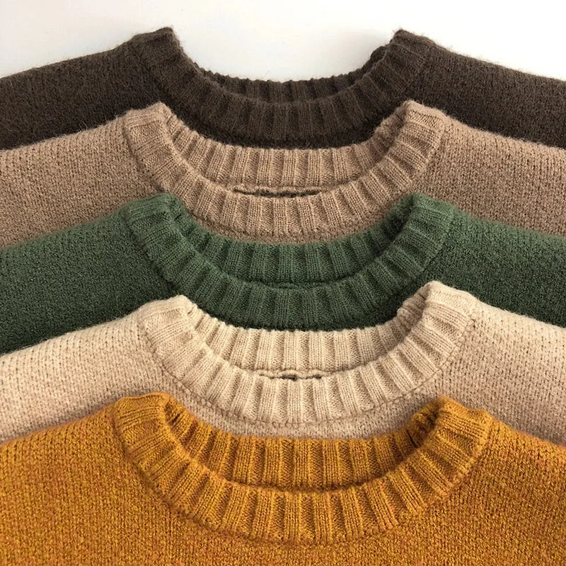 Animal Knit Pocket Jumpers