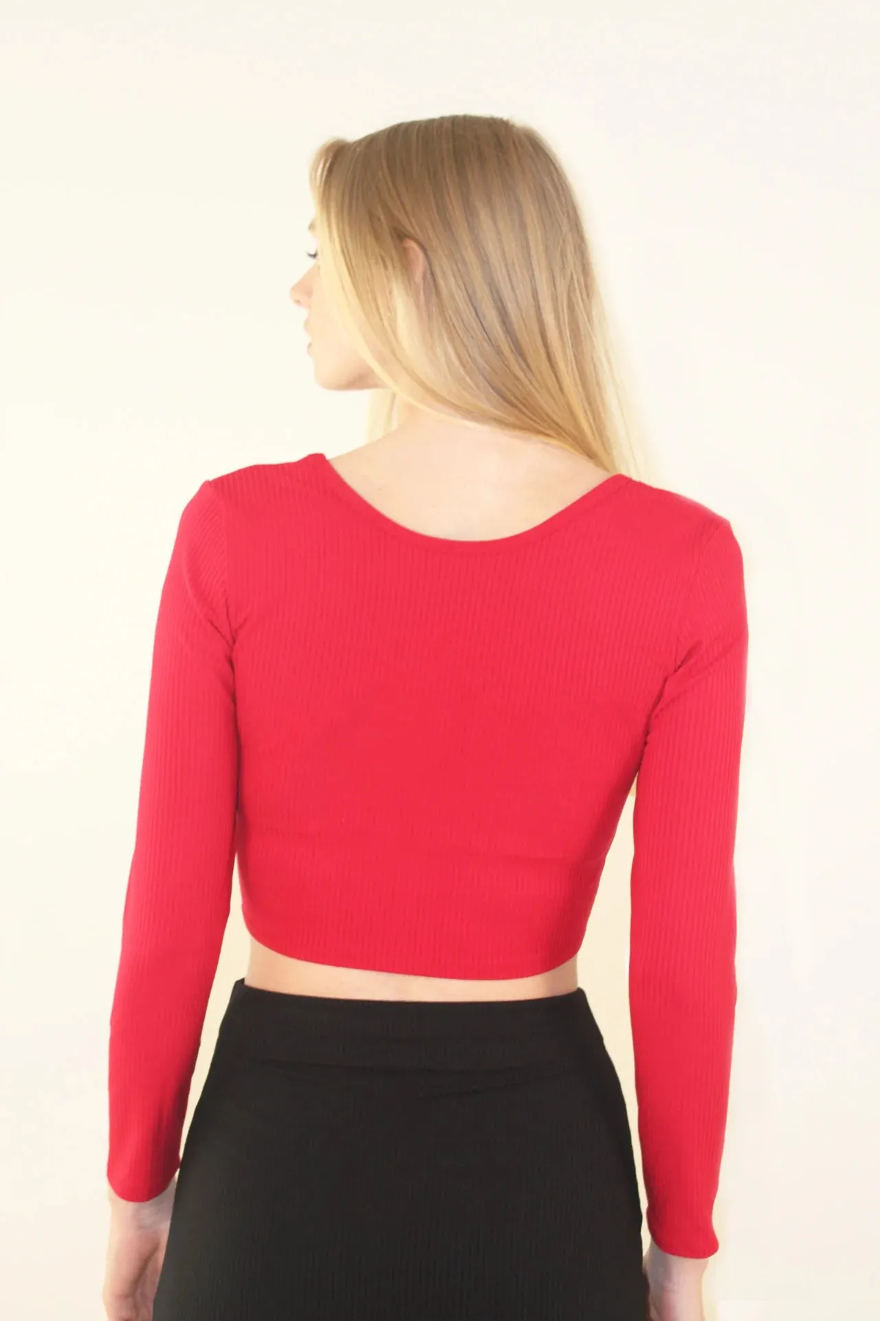 Carlee Bamboo Crop Top