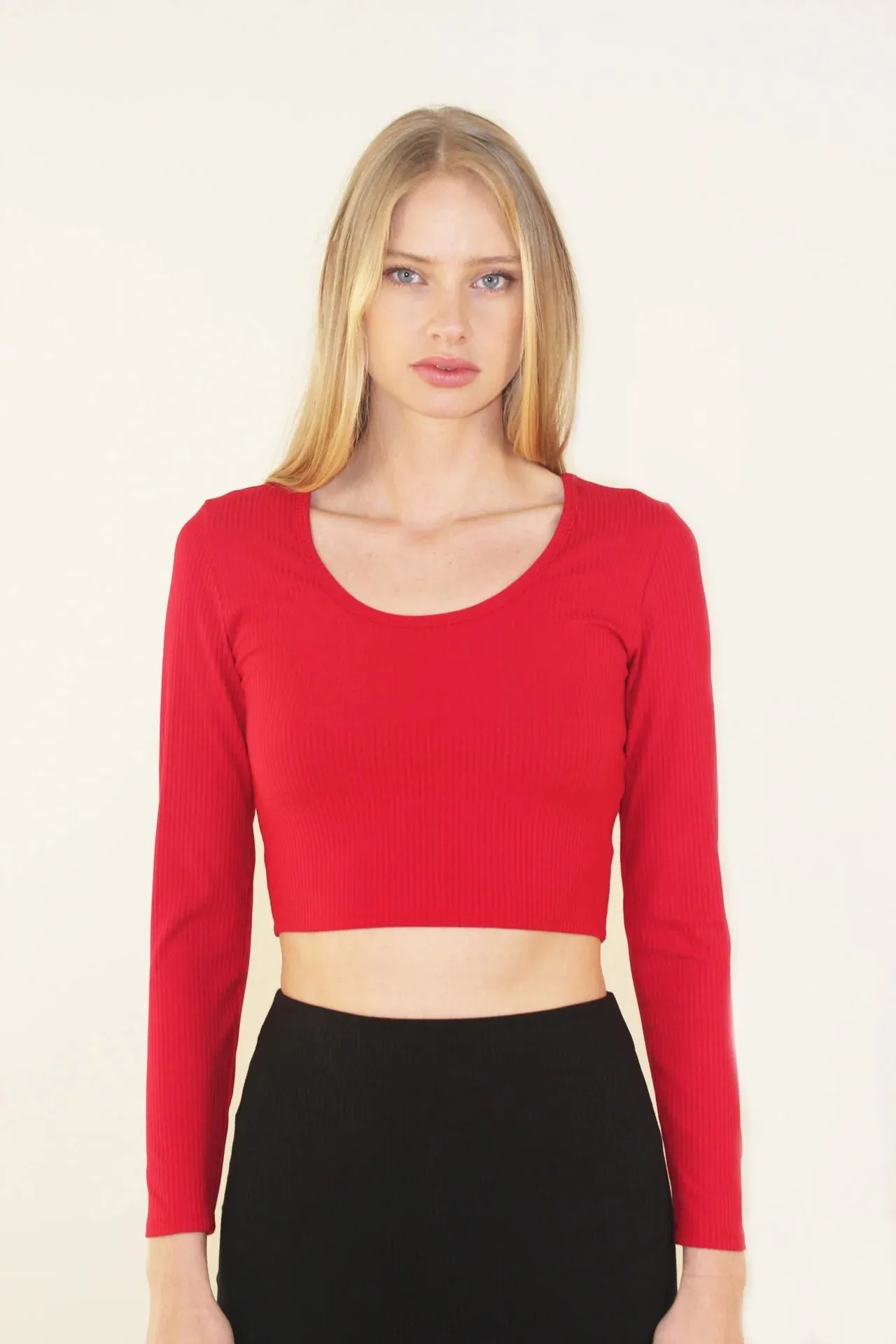 Carlee Bamboo Crop Top