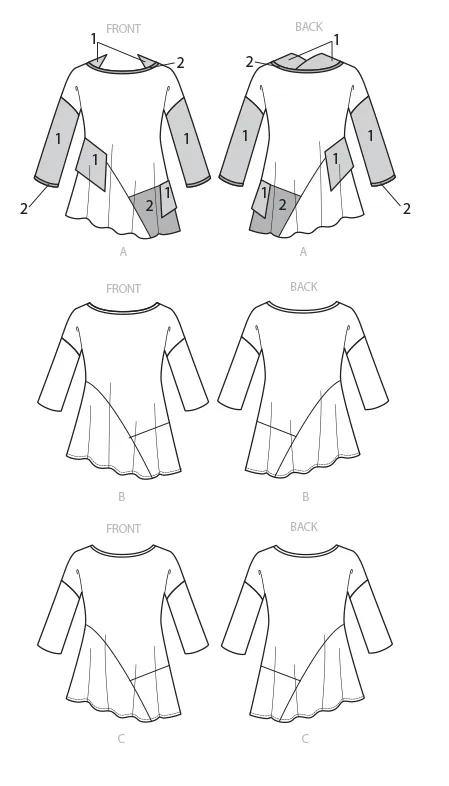 CLEARANCE • VOGUE PATTERN MISSES' TOPS 9301
