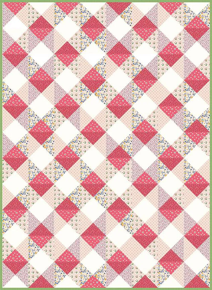 Gingham Daydream Quilt Sewing Pattern