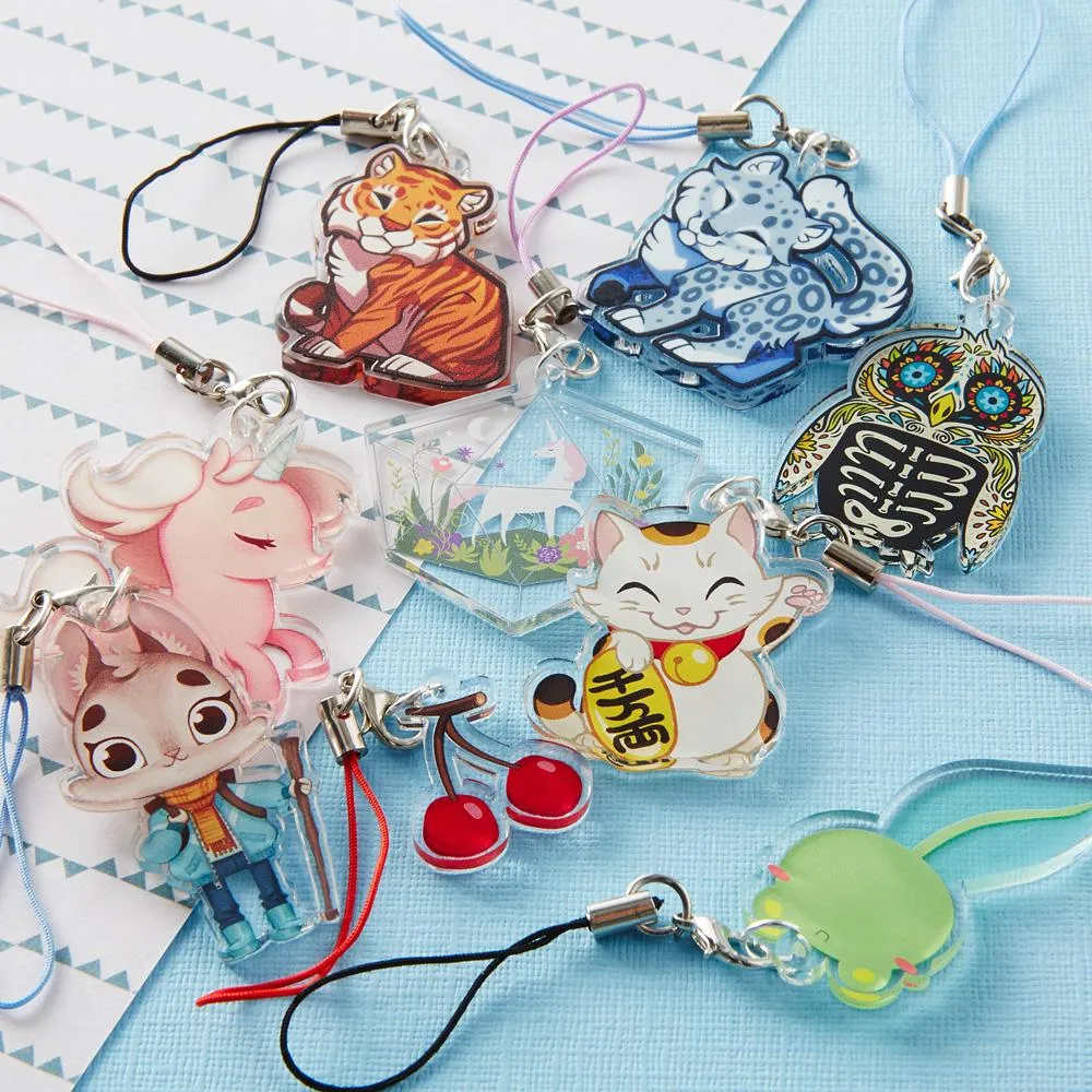 Holographic Acrylic Charms