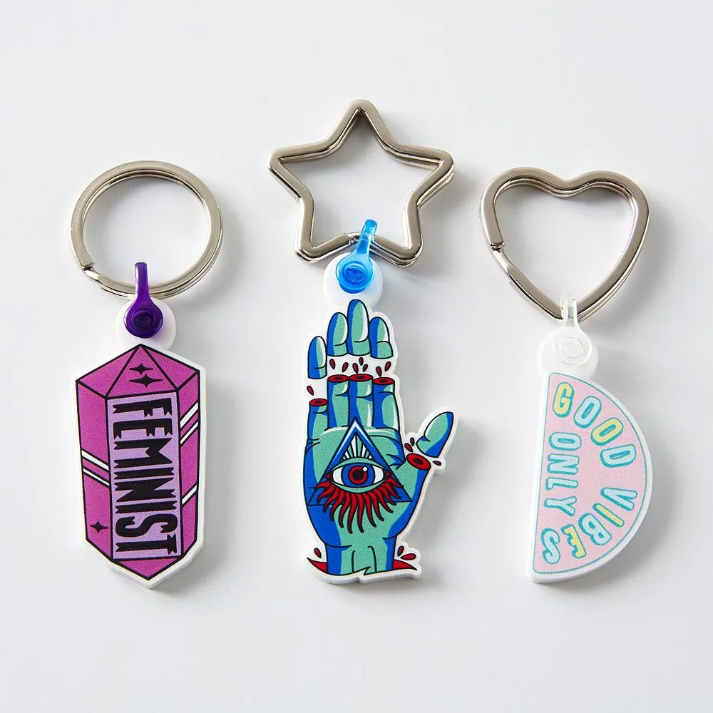 Holographic Acrylic Charms