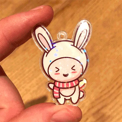 Holographic Acrylic Charms