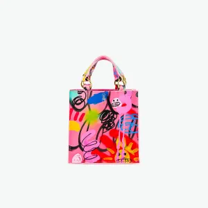 Honeymouth x Where is Frances Mini Zoe Tote - Bubblegum