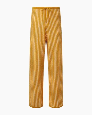Linen Knit Drawstring Pant