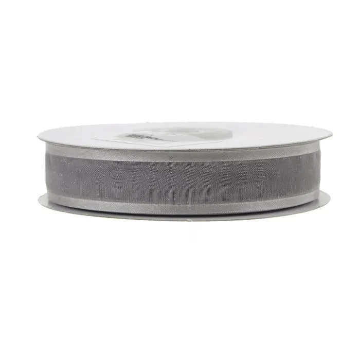 Satin-Edge Sheer Organza Ribbon, 7/8-Inch, 25-Yard