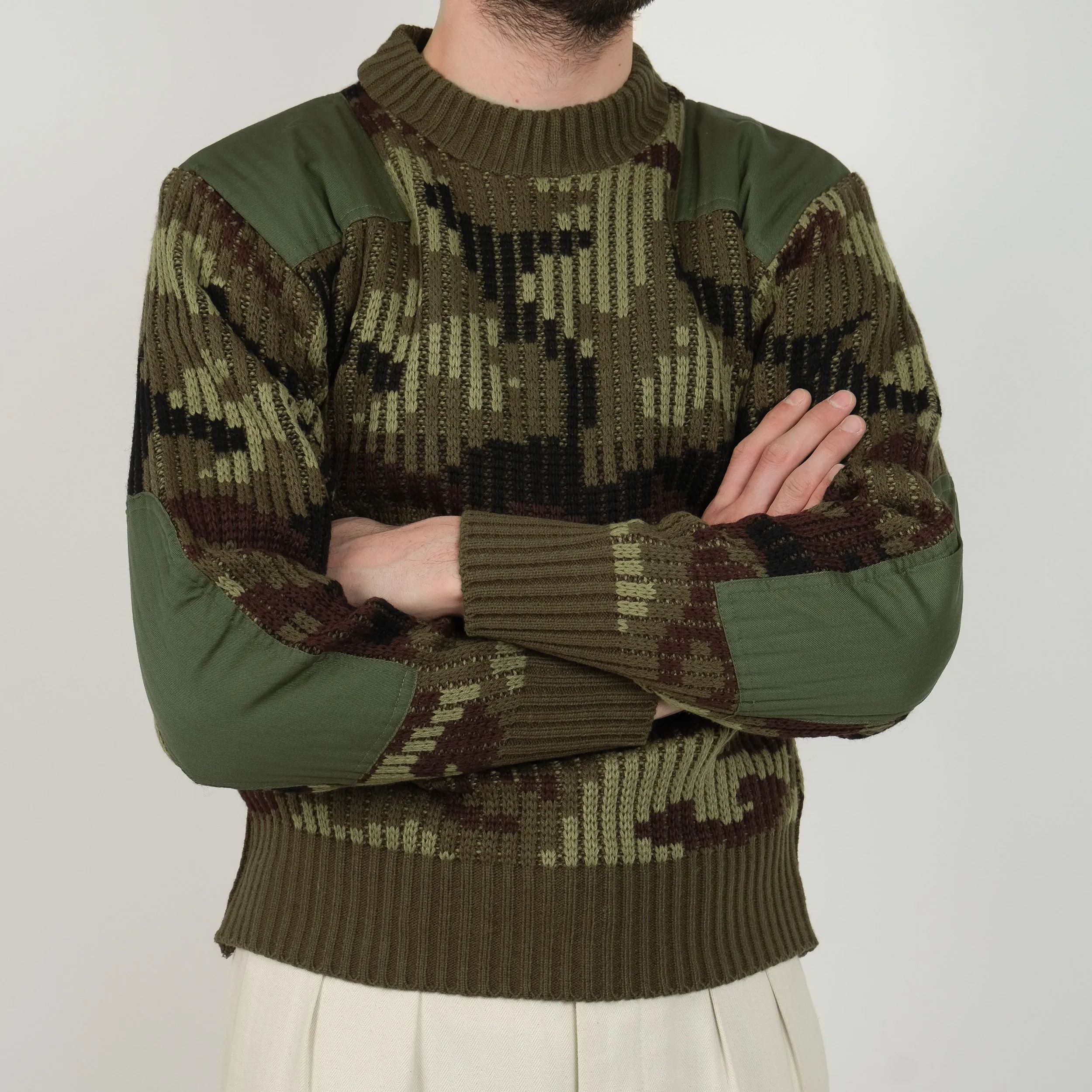 US CAMO SWEATER