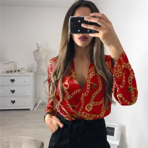 Vintage Printed Bodysuit
