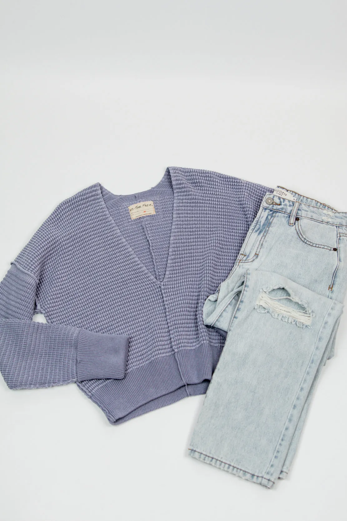 WTF Into You Pullover | Blue Granite