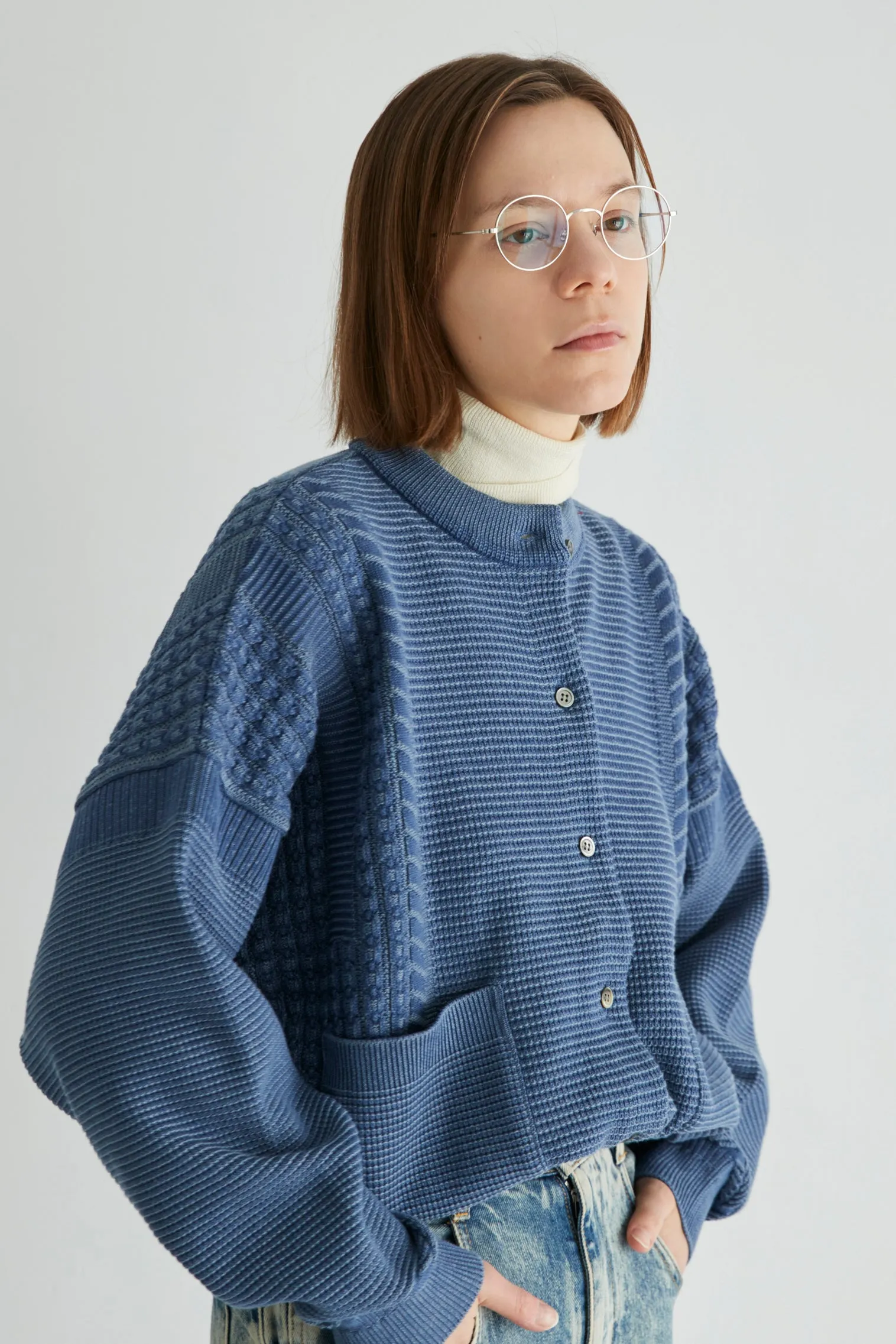 YSK-23AW-KN01 AKIGUMO CARDIGAN